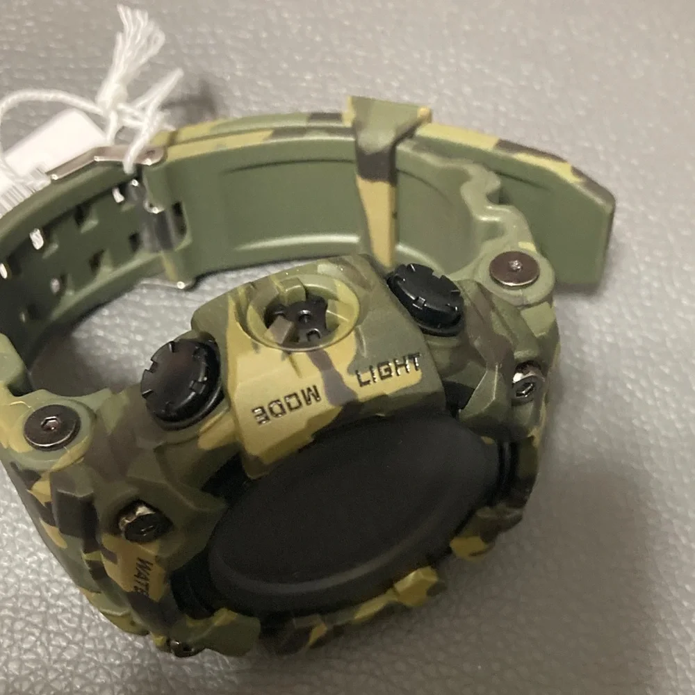 Activa Men's Watch - 56mm, Camouflage, Green (ACW1968-001)